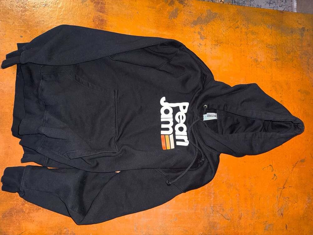 Independent Trading Company Pearl Jam 2024 Tour Hoodie Size L Black